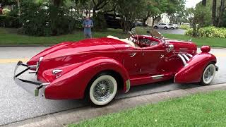 1935auburnspeedsterred7k [upl. by Fletcher]