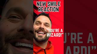 Hilarious reaction to his porcelain Veneers by Seattle Cosmetic Dentists Da Vinci Dental [upl. by Salhcin]