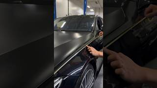 Mercedes Benz S class Two Tone Maybach Style Wrap with Satin Black Top Finish [upl. by Faso]