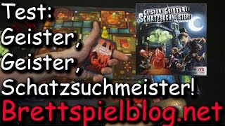 Geister Geister Schatzsuchmeister  Kinderspiel des Jahres im Test  Brettspielblognet [upl. by Gherardi624]