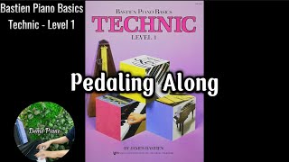 Pedaling Along P21  Bastien Piano Basics Technic Level 1 [upl. by Columbine]