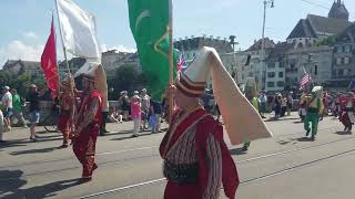 Tattoo Parade Basel July 20 2024  Iznik Municipalty Mehter Band [upl. by Garth956]