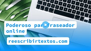 Reseña de ReescribirTextoscom  Lo último en reescritura de textos online en Español [upl. by Augustine904]