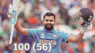 56 boll 100 run Hitman India vs England match 2018 icc teamindia rohitsharma [upl. by Waltner818]