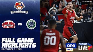 Brgy Ginebra vs Terrafirma highlights  PBA Season 48 Commissioners Cup  Dec 3 2023 [upl. by Maible]