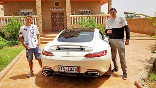 REVIEW N°10  MERCEDESBENZ GTS 63 AMG V8 BITURBO 🔥🎖️🇲🇦😱💯🚗⚡مرسيدس جي تي إيس بمحرك الأقوى [upl. by Rainer]