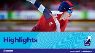 Highlights Ladies Single Distances Speed Skating Championships Day 3  Inzell 2019  WorldSpeed [upl. by Havot558]