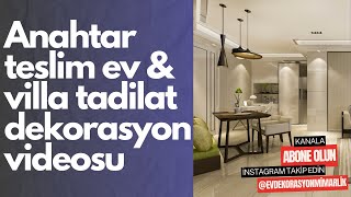 Ev tadilat dekorasyon videoları  ev yenileme dekorasyon örnekleri  villa tadilat maliyeti [upl. by Almeida663]