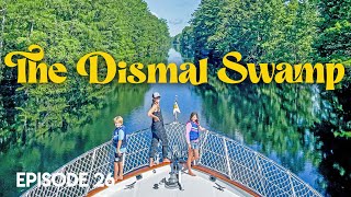 EP 26  THE GREAT DISMAL SWAMP ON THE AMERICAS GREAT LOOP [upl. by Calondra]