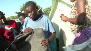 Mozambique  Refuge from the floods [upl. by Kries]