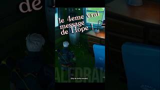 Le 4eme VRAI message de Hope OG2 fortnite gaming [upl. by Kcyrred]