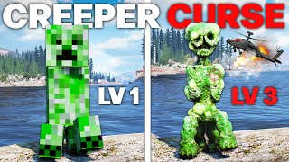 MINECRAFT CREEPERS DESTROY MY SERVER  GTA 5 RP [upl. by Nosraep]