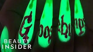 Nail Art Glows In The Dark [upl. by Grose140]