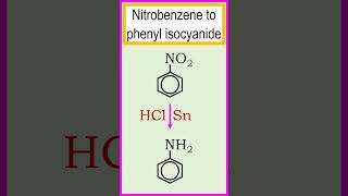 Transformation of the nitrobenzene to phenyl isocyanide chemistry [upl. by Oigres324]