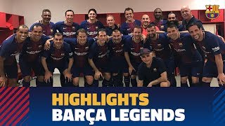 HIGHLIGHTS Seleçao Pernambuco – Barça Legends 01 [upl. by Faustine]