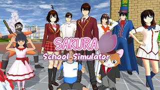 SAKURA School Simulator Gameplay Android [upl. by Dowd]