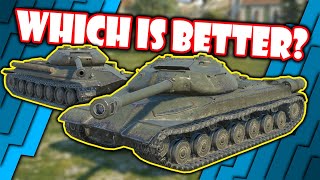 K2 Vs Obj 252U  Comparison Wot Blitz [upl. by Aneeles]