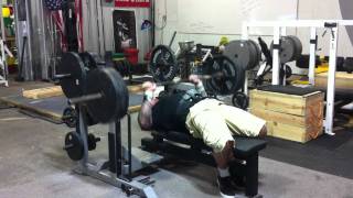 Jim Wendler  Bench Press 315x6 [upl. by Dabney]