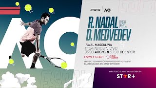 Rafael Nadal VS Daniil Medvedev  Australian Open 2022  FINAL Masculina  ESPN PROMO [upl. by Adnauqal67]