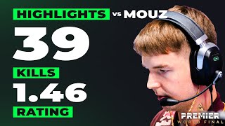 Astralis device HIGHLIGHTS vs MOUZ  BLAST Premier World Final 2024 [upl. by Oah]