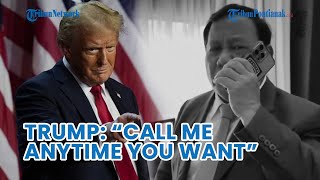 Trump ke Prabowo You Have My Number Call Me Anytime You Want❗ [upl. by Enitsirc306]