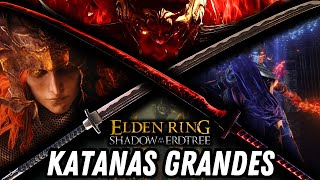 SÓ COM KATANAS GRANDES no Elden Ring Shadow of the Erdtree [upl. by Arocal]