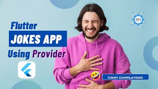Flutter Random Joke Generator  Flutter API Integration [upl. by Elfont]
