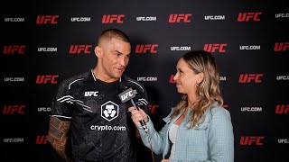 Dustin Poirier UFC 299 Backstage Reaction [upl. by Tyree369]