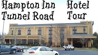 Full Hotel Tour Hampton Inn Tunnel Road Asheville NC [upl. by Alleinad]