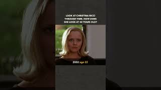 Look at Christina Ricci through time celebrities transition ChristinaRicci age actor [upl. by Celisse]