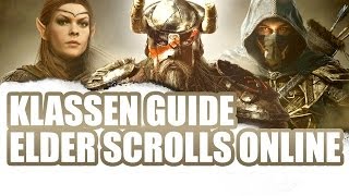 The Elder Scrolls Online Klassen Tutorial  Welche Rasse wählen [upl. by Oetam855]