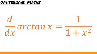 Derivative of arctan x [upl. by Wakefield586]