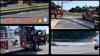 Holtsville FD Wires Down [upl. by Hanauq]