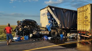 Accidente en Ruta 14 Km 530 [upl. by Ashien318]