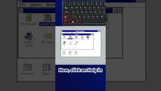 How can I see the Hidden Easter Egg in the Windows 31 windows31 Programmers Names Easter Egg [upl. by Ortrud]