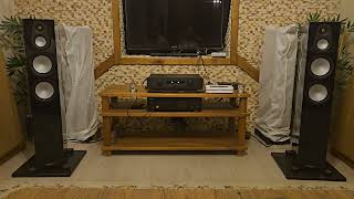 Atoll ın200 signeture amp Monitör audio silver 300 7g amp Bluesound N130 amp Arcam r2 dac [upl. by Nigle]