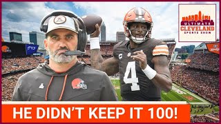 WHY DID THE CLEVELAND BROWNS WAIT SO LONG TO MAKE A CHANGE AT QUARTERBACK [upl. by Enytnoel]