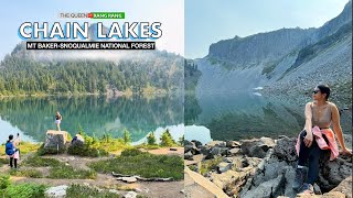 Chain Lakes Loop Trail Washington USA chainlakes washington usa hiking mtbaker [upl. by Idissak268]