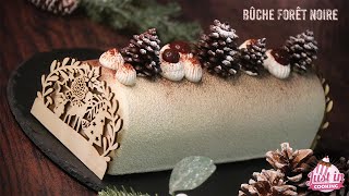 ❅ Recette de Bûche de Noël façon Forêt Noire ❅ [upl. by Arrat]