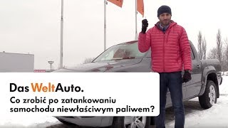 Poradnik Das WeltAuto Co zrobić po zatankowaniu samochodu niewłaściwym paliwem [upl. by Naamann]