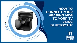 How to connect your hearing aids to your TV using Bluetooth [upl. by Mihe229]