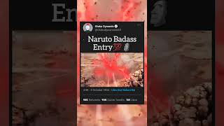 Baryon Mode Naruto🔥🔥 EditzAMV anime naruto otaku narutoshippuden sasuke narutofans [upl. by Htes]