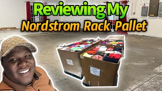 Reviewing My Nordstrom Rack Liquidation Pallet‼️ [upl. by Ycniuqed]