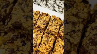 Home made granola bars granolabar granola homemade asmr easyrecipe healthyrecipes [upl. by Lihas573]