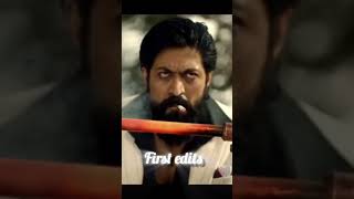 KGF X SARKAR BGM🔥• ROCKY BHAI ATTITUDE👿4K QUALITY HDR EDIT rockykgfytshortsshorts [upl. by Cordi233]