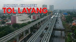 Update Penampakan Tol Layang Jakarta Cikampek dari Udara [upl. by Milks]