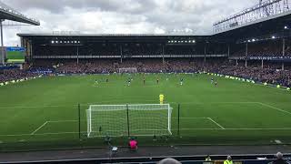 Gylfi Sigurdsson Incredible Goal  Everton 20 West Ham United ⚽️ [upl. by Adigirb874]