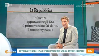 Influenza e vaccini  Unomattina 25092024 [upl. by Aizan553]