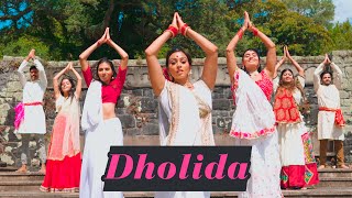 Dholida  Gangubai  Dance Performance  Bollywood United [upl. by Thorfinn]