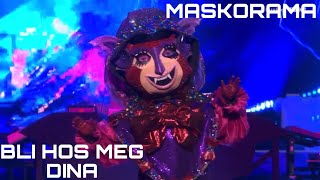 Vampyren sings “Bli Hos Meg” by Dina  MASKORAMA SEASON 5 EPISODE 4 [upl. by Bondie]